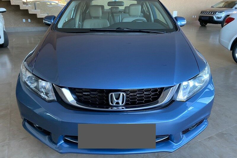 CIVIC 2.0 LXR 16V FLEX 4P AUTOMÁTICO ANO 2016 COR AZUL