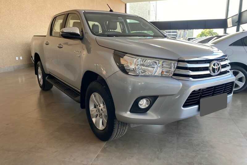 HILUX 2.7 SRV 4X2 CD 16V FLEX 4P AUTOMÁTICO ANO 2018 COR CINZA